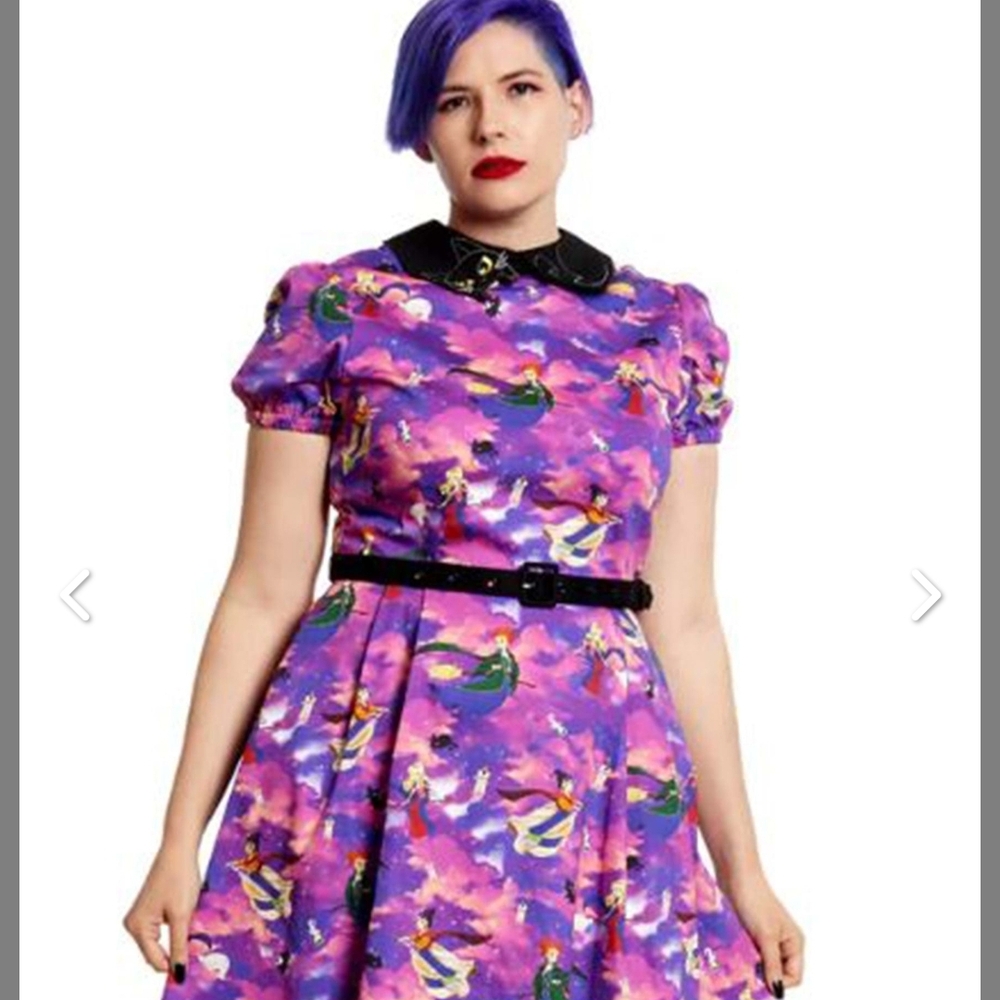 Stitch Shoppe by Loungefly Disney Hocus Pocus Sunset Natasha Dress XL